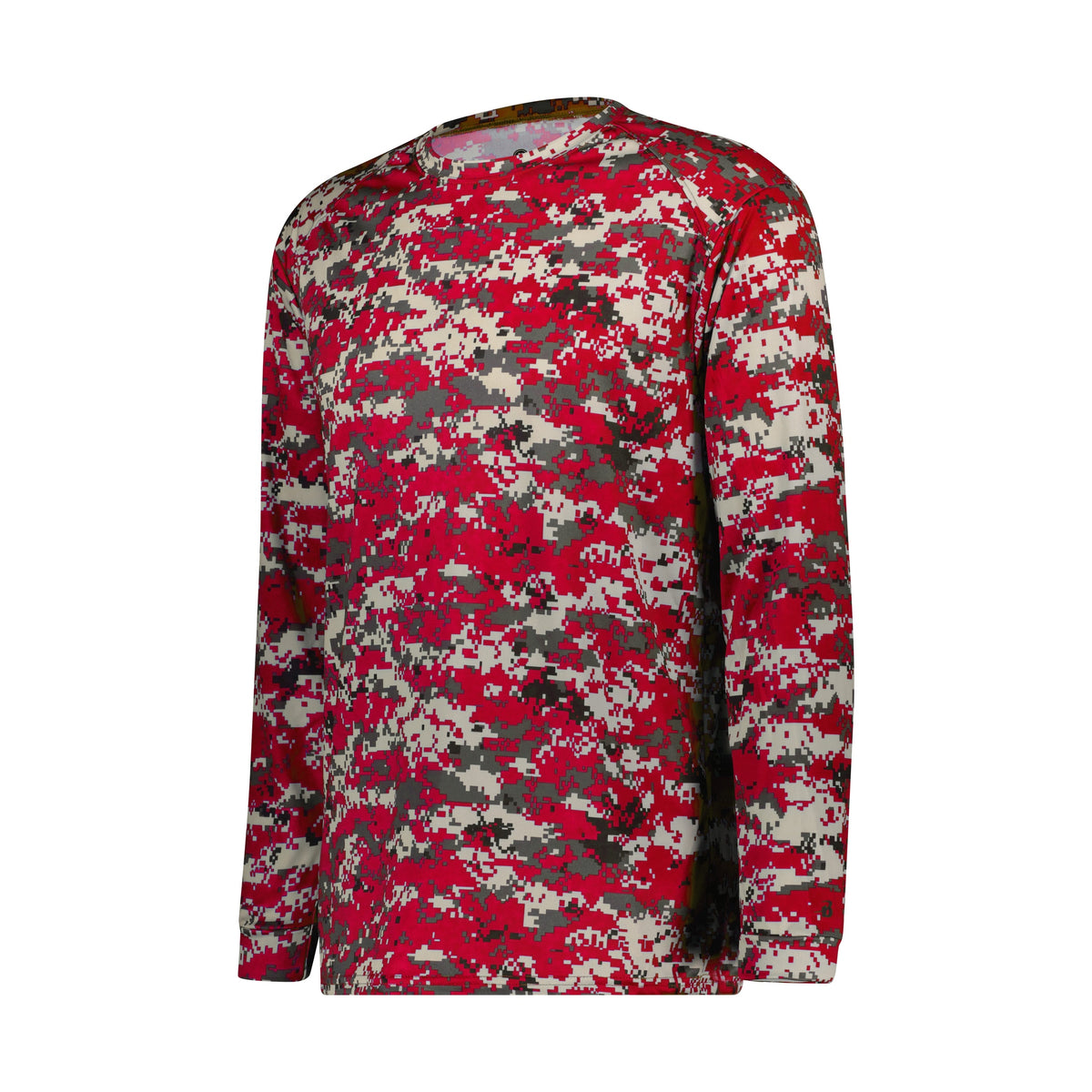 Badger Sport Youth Digital Long Sleeve Tee