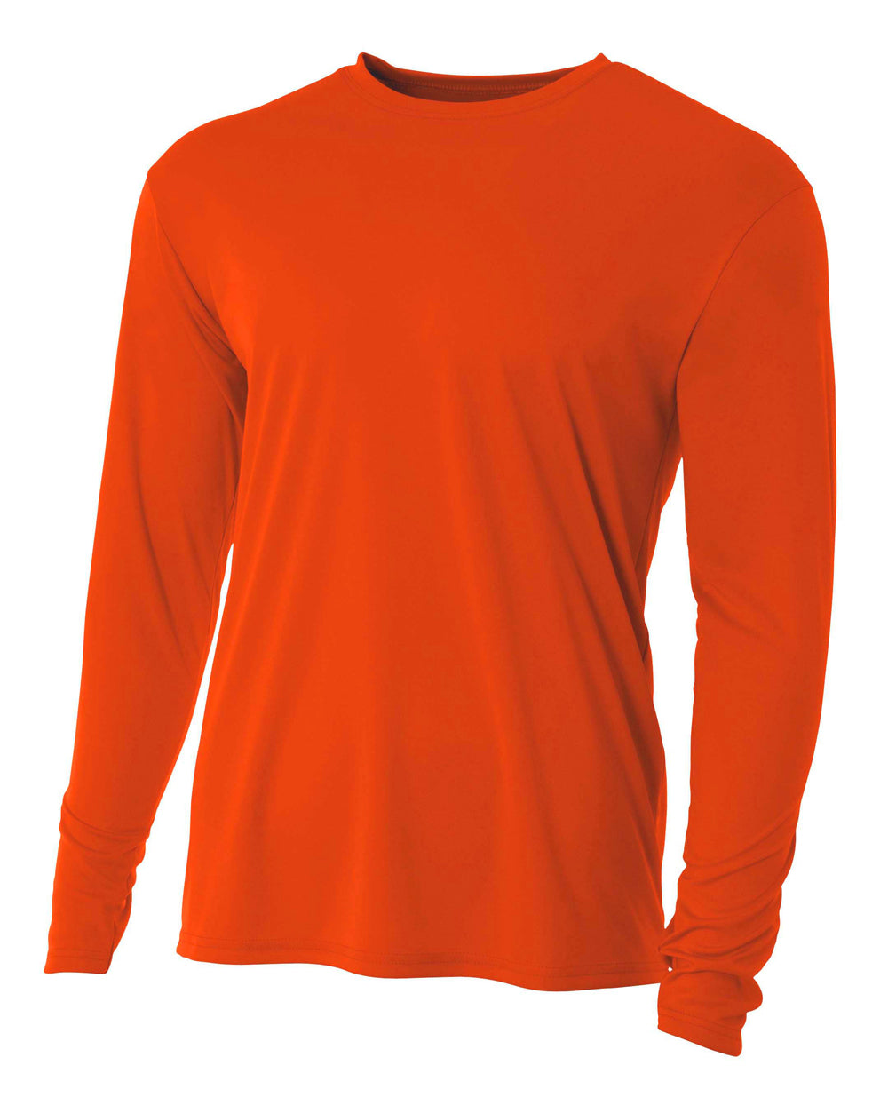 A4 Youth Cooling Performance Long Sleeve Crew-1
