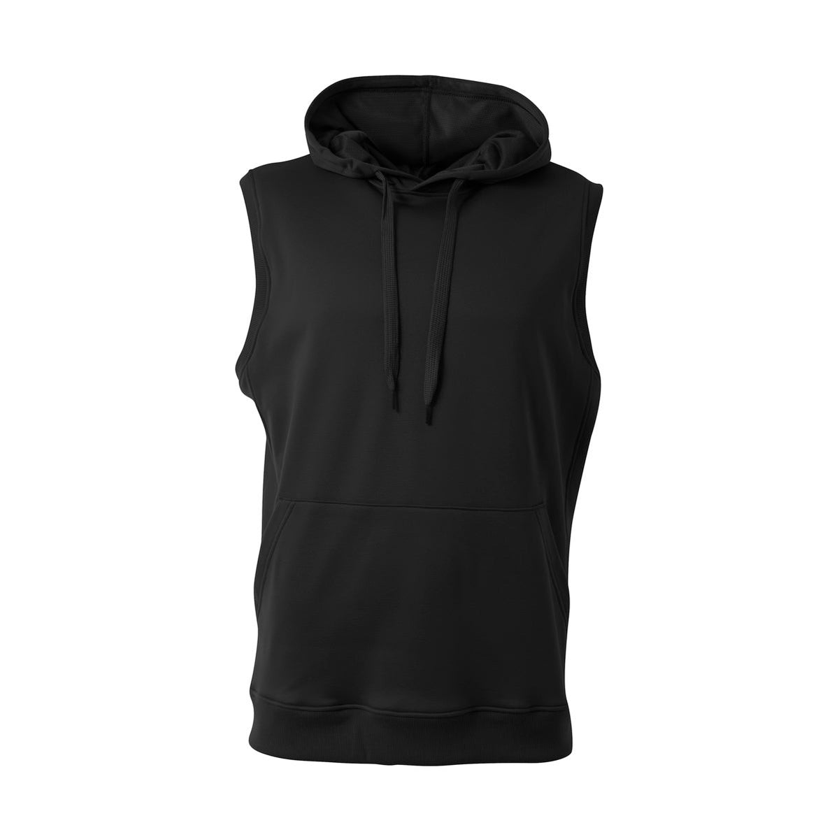A4 Men's Agility Sleeveless Tech Fleece Hoodie-1