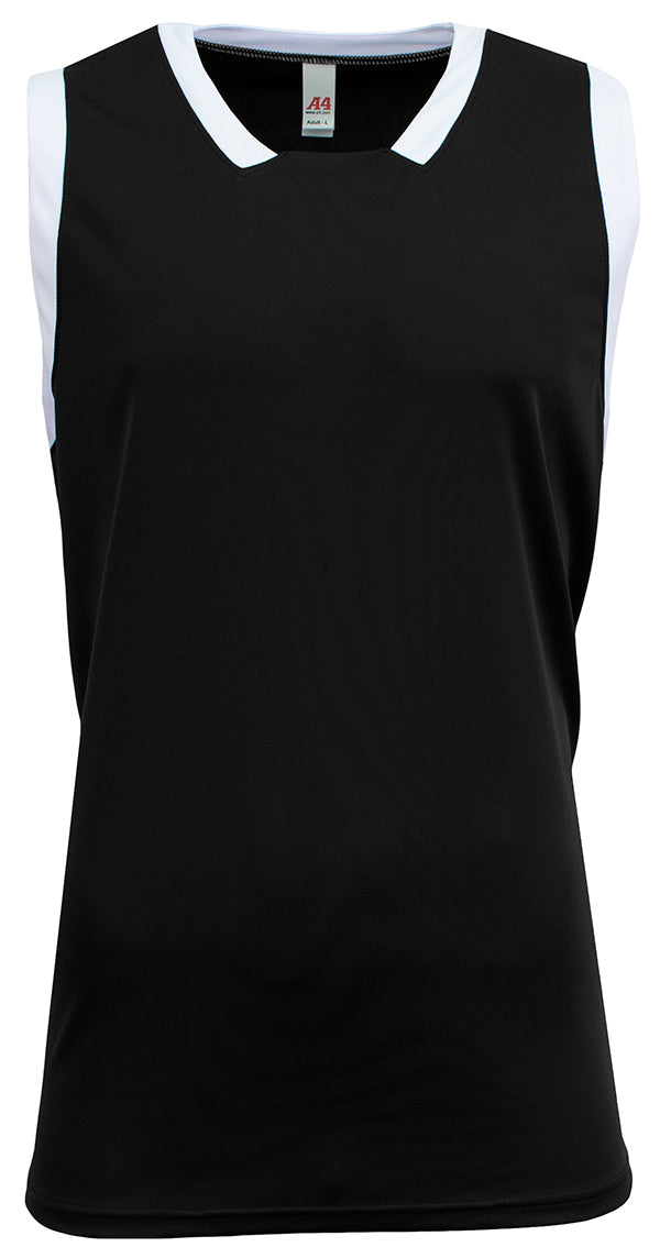 A4 Youth Sprint Single Ply Basketball Jerse-1