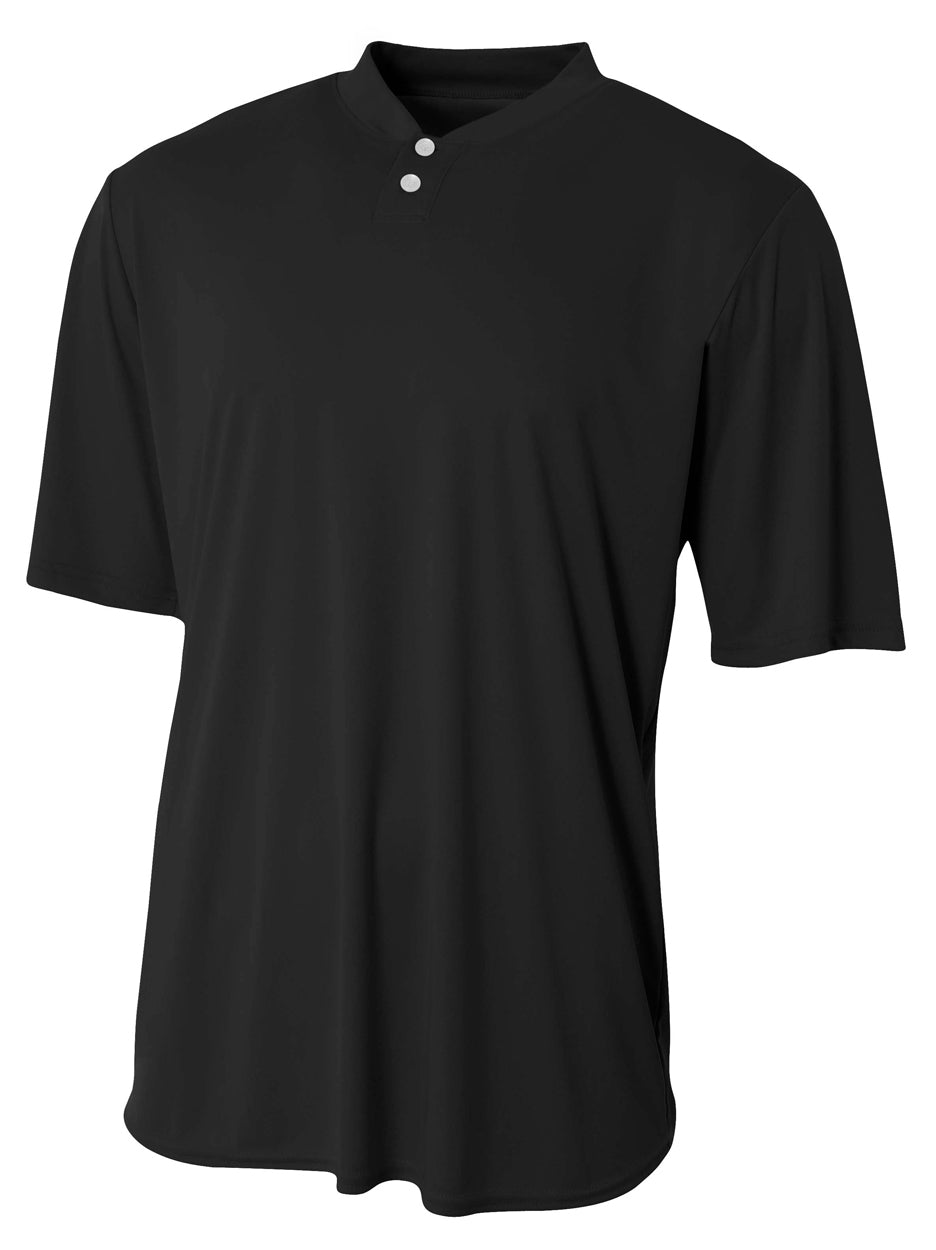 A4 Men's Tek 2-Button Henley-1