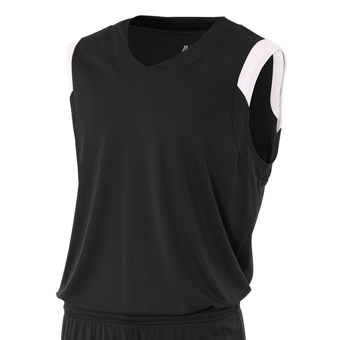 A4 Men's Moisture Management V-Neck Muscle-1