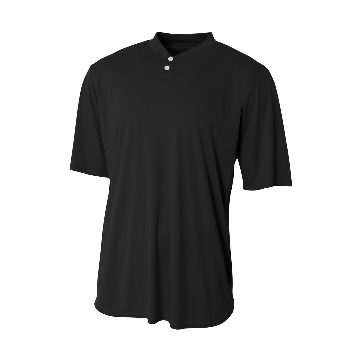A4 Youth Tek 2-Button Henley-1