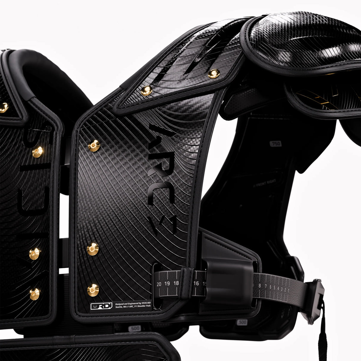 Vicis Arc_V1 Adult Trench Elite Shoulder Pads-3