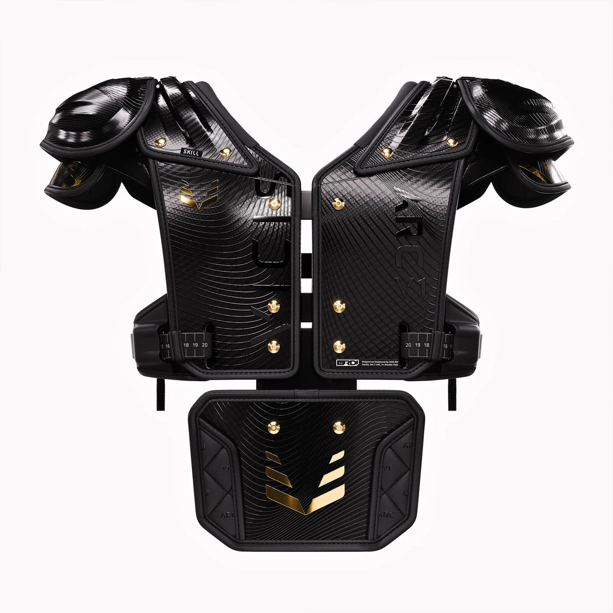 Vicis Arc_V1 Adult Trench Elite Shoulder Pads-5