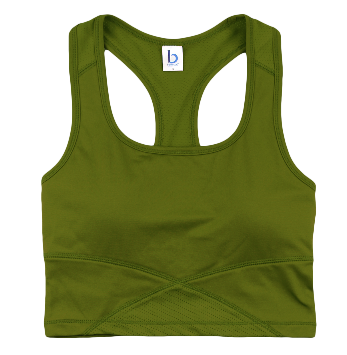 Boxercraft Girl's Cropped Middie Tank