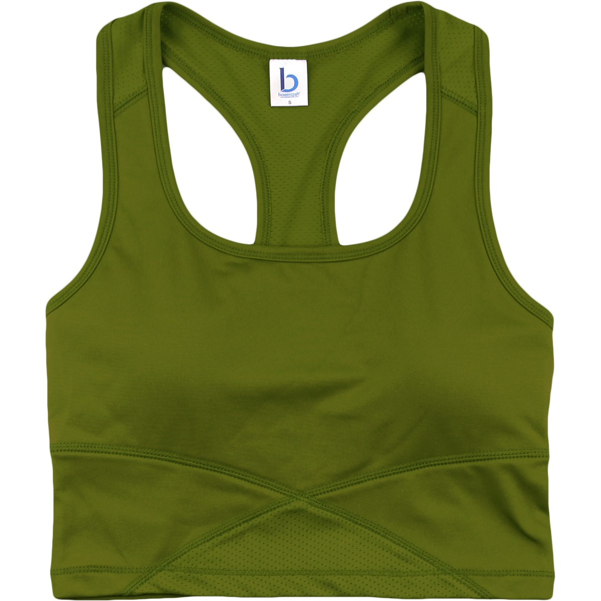 Boxercraft Girl's Cropped Middie Tank