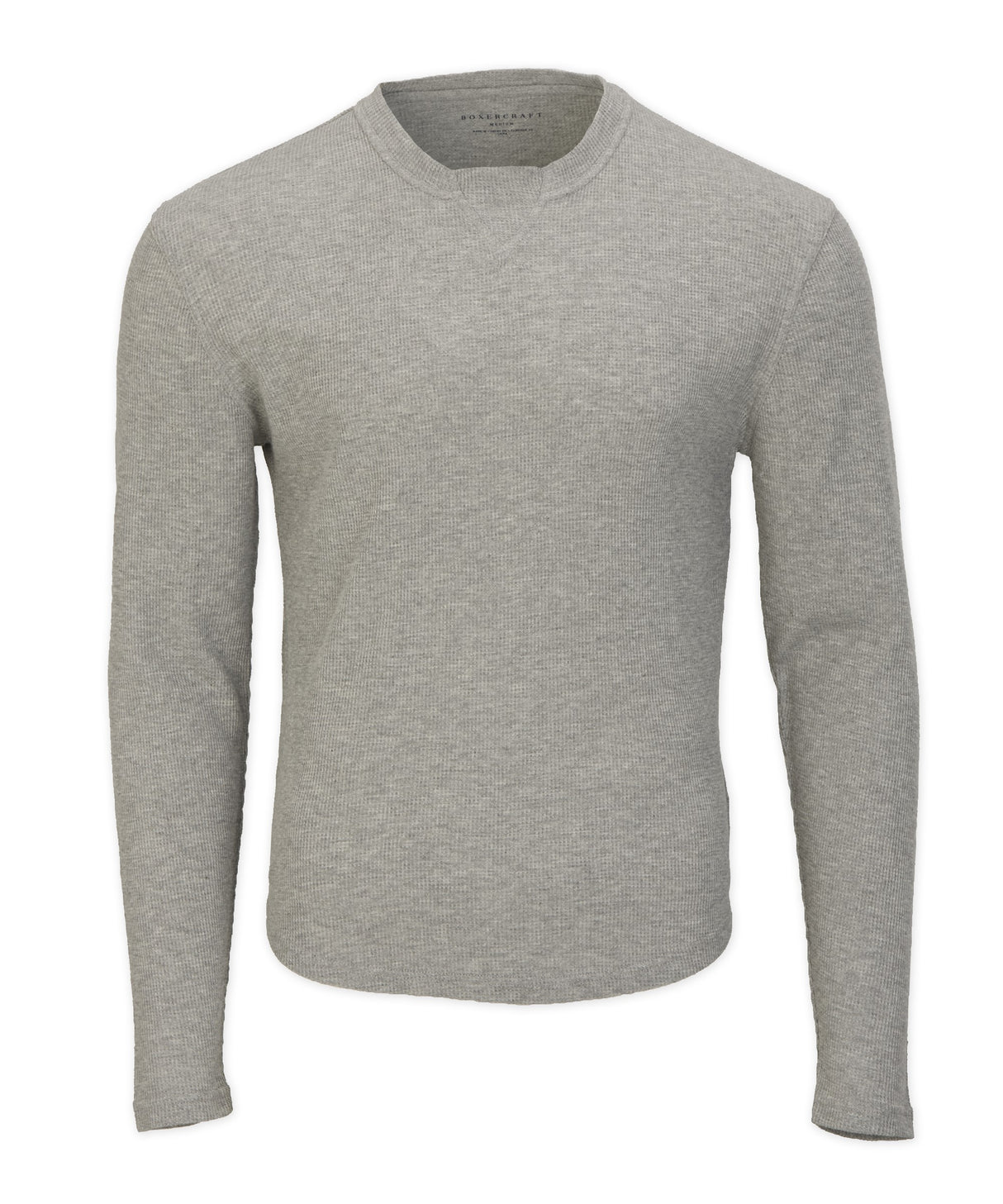 Boxercraft Men's Waffle Knit Long Sleeve Tee-1