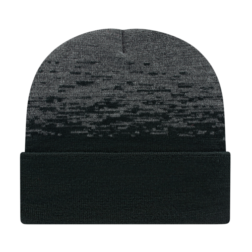 Cap America RKS12 Static Pattern Knit Cap with Cuff
