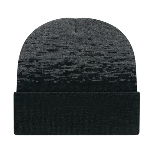 Cap America RKS12 Static Pattern Knit Cap with Cuff