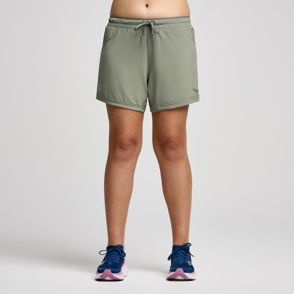 Saucony Women's Outpace 5" Short SAW800423 Womens Apparel Shorts
