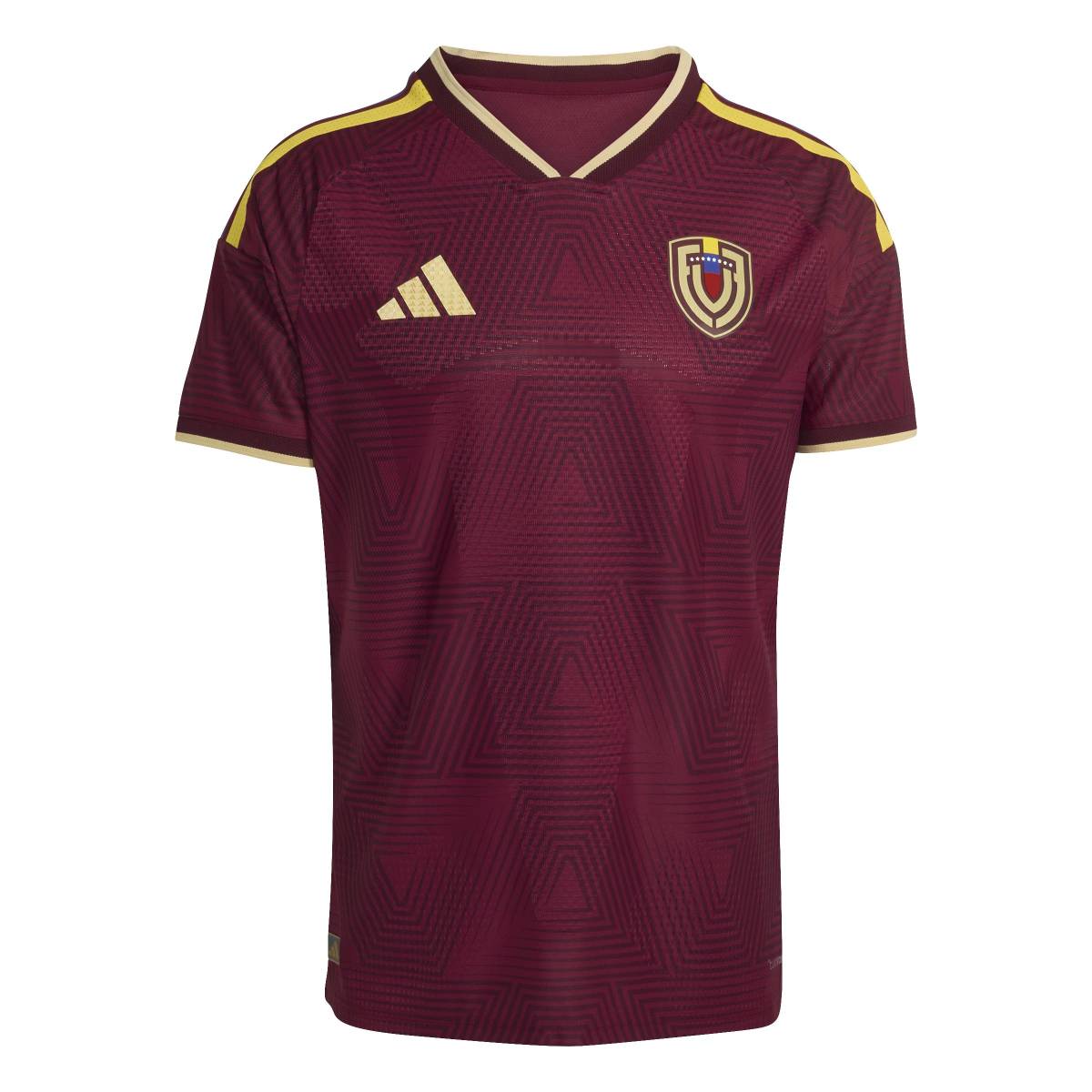 adidas Men's Venezuela 26 Home Authentic Soccer Jersey-1
