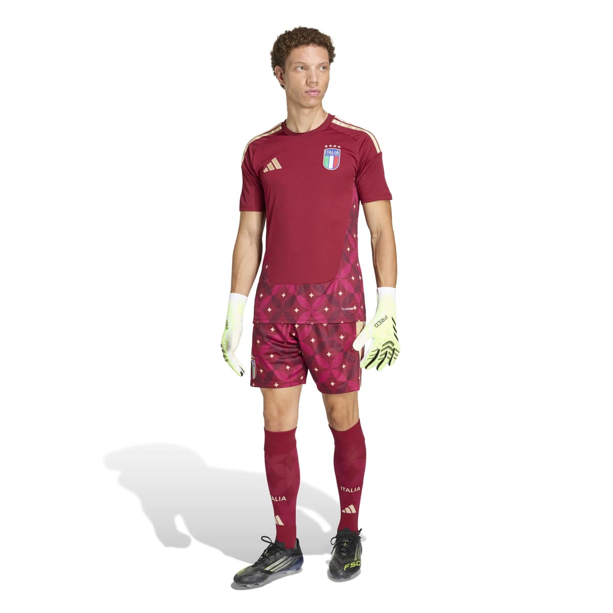 adidas Men's Italy 26 Home Goalkeeper Jersey-4