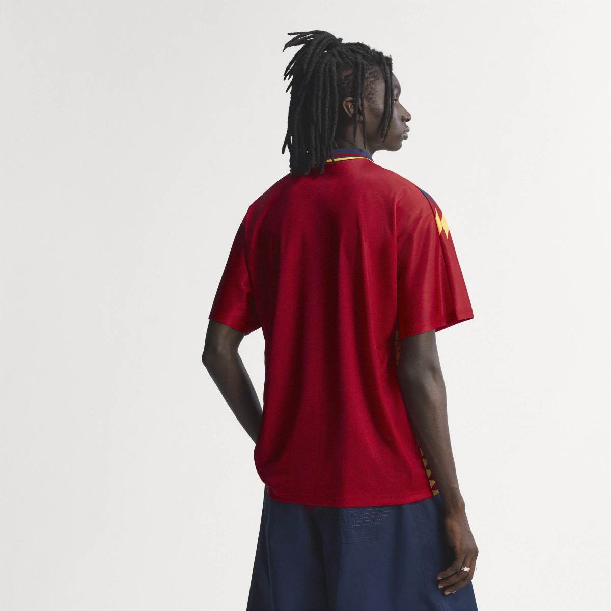 adidas Men's Spain 1994 Home Soccer Jersey-7