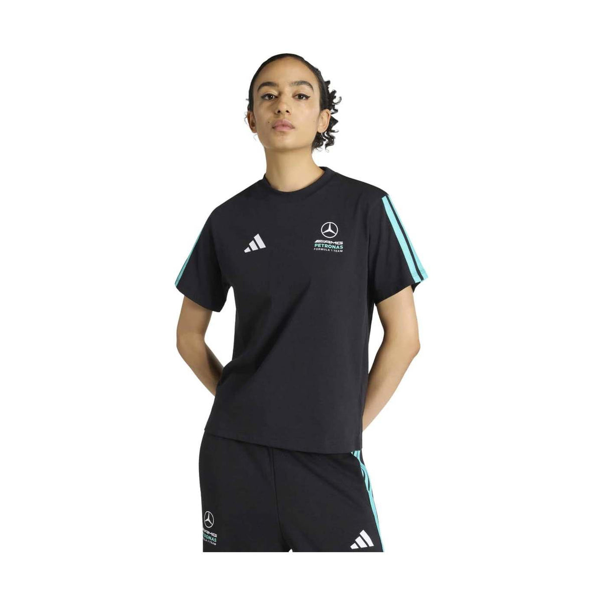 adidas Women's Mercedes - Amg Petronas Formula 1 Team Dna Tee-2