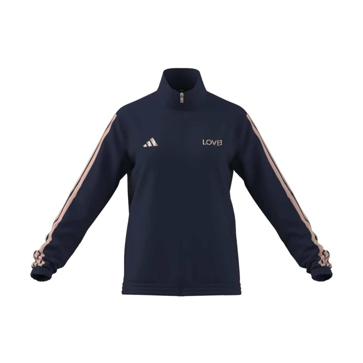 adidas Women's Lovb 3Stripe Track Top-8