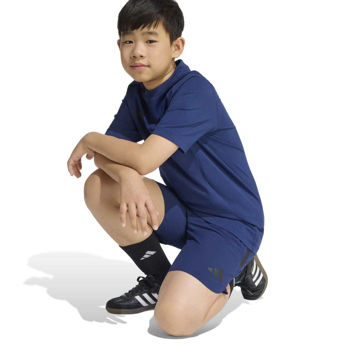 adidas Youth Tiro Travel Woven Shorts-5