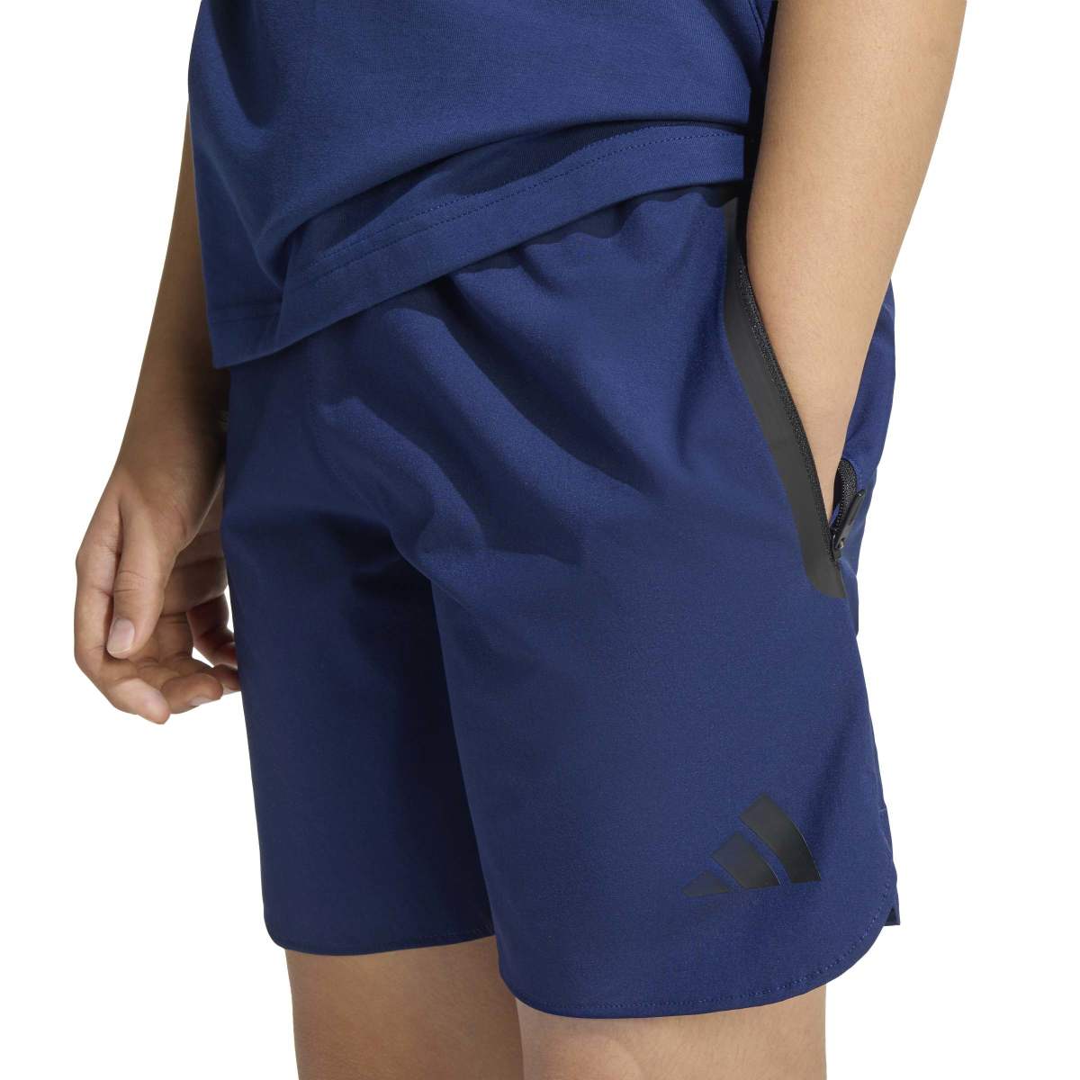 adidas Youth Tiro Travel Woven Shorts-6