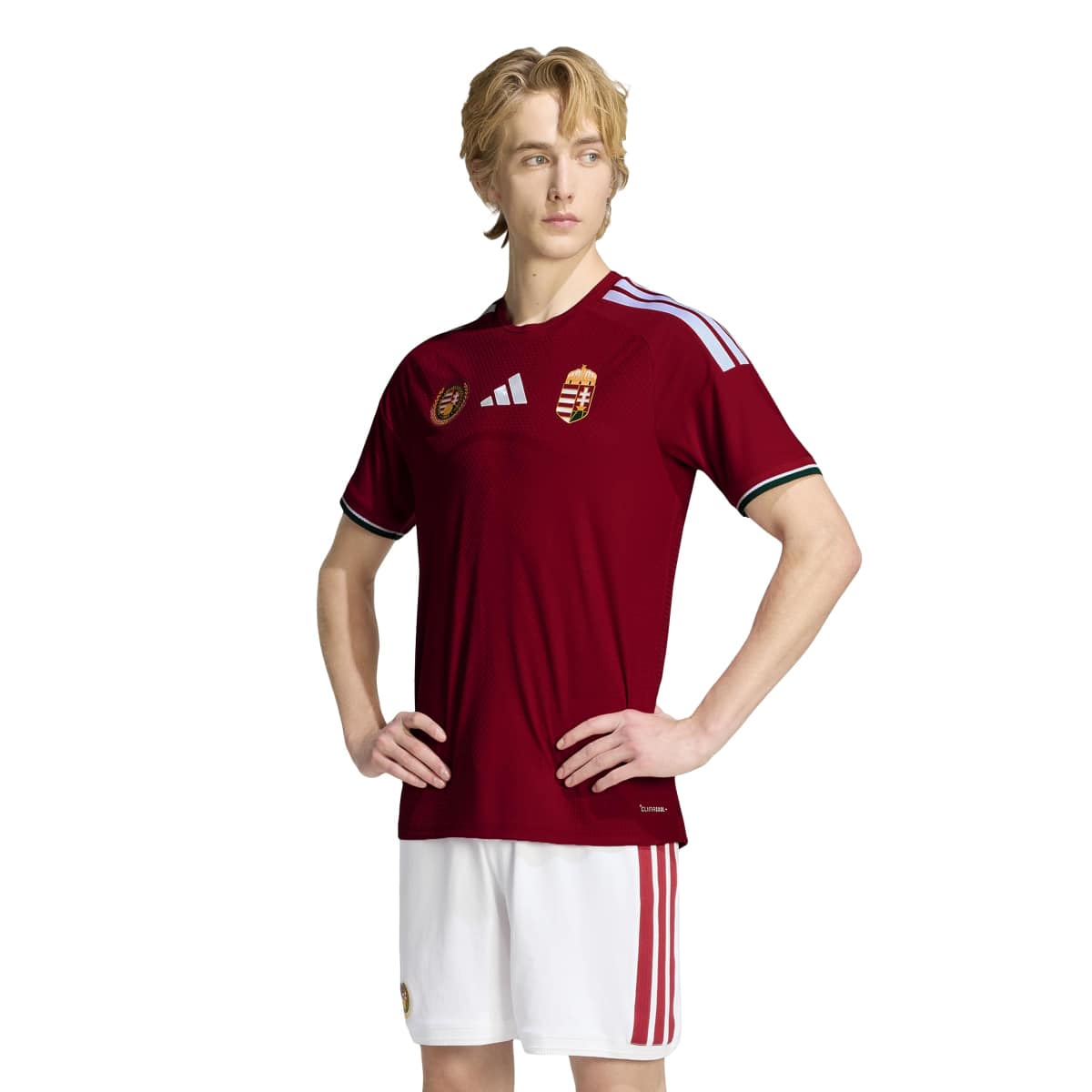 adidas Men's Hungary 26 Home Authentic Jersey-3