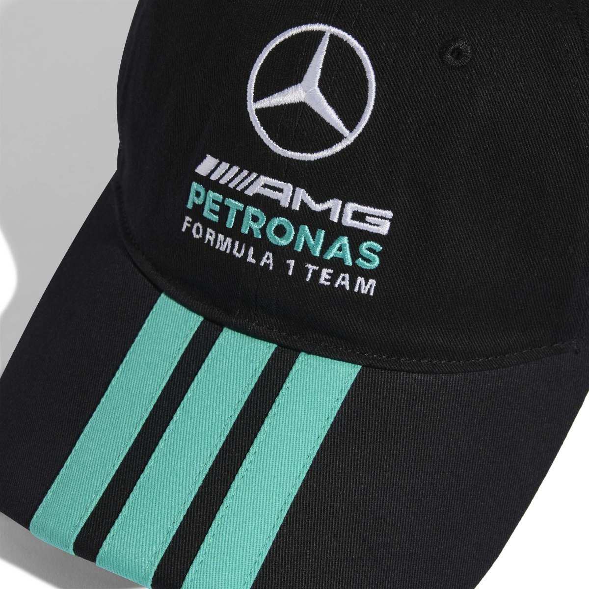 adidas Unisex Mercedes -Amg Petronas Formula 1 Team Dna 3 Stripes Cap-3
