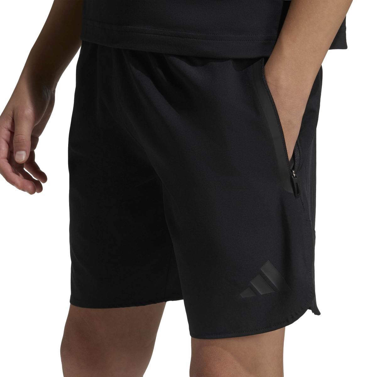 adidas Youth Tiro Travel Woven Shorts-5