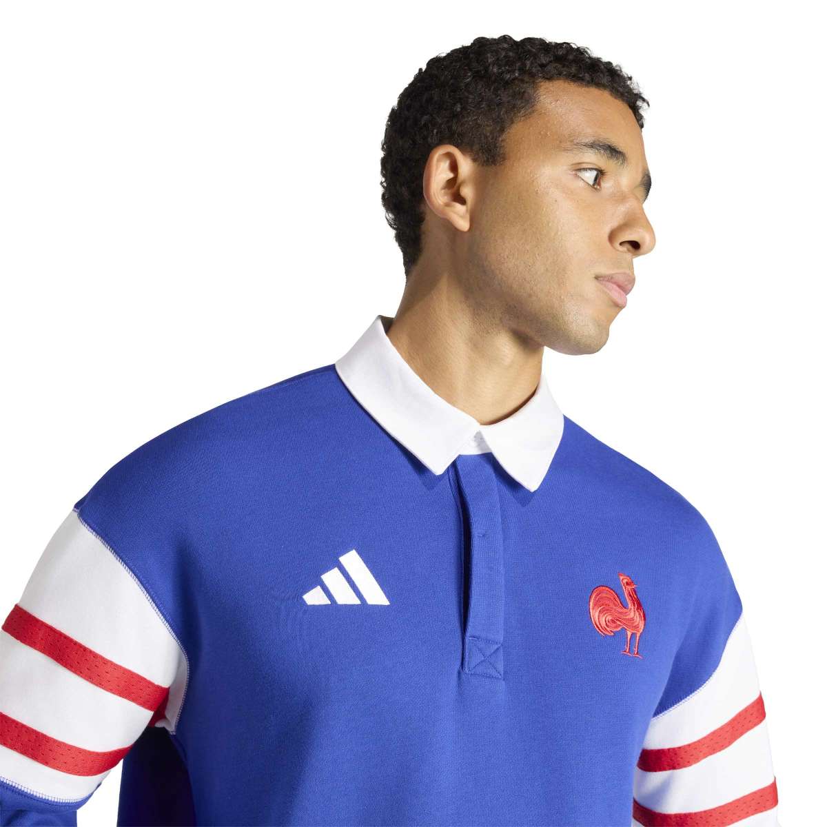 adidas Men's France Rugby Heritage Polo-6