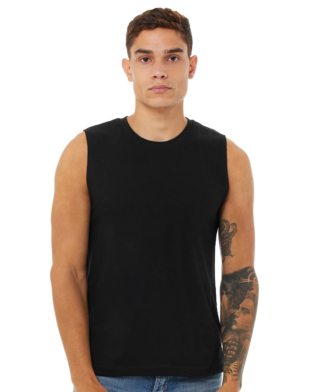 BELLA + CANVAS Jersey Muscle Tank