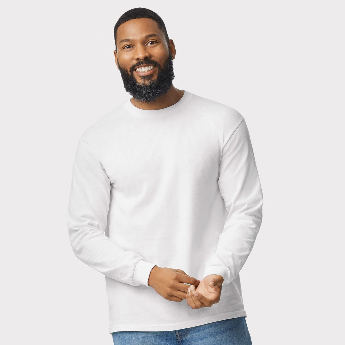 Gildan Men's Heavy Cotton Long Sleeve T-Shirt