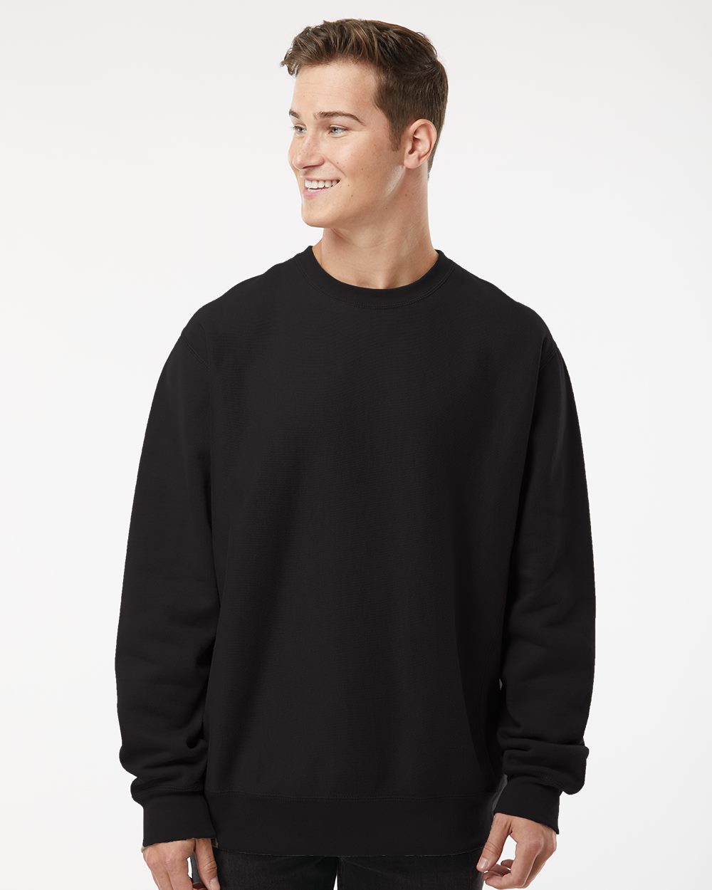 Independent Trading Co. Men's Legend Premium Heavyweight Cross-Grain Crewneck Sweatshirt