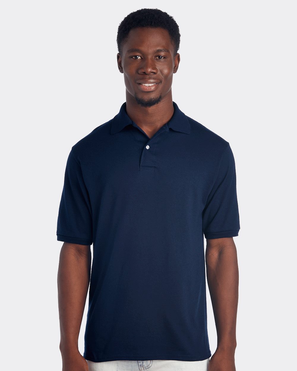 JERZEES Men's SpotShield 50/50 Polo