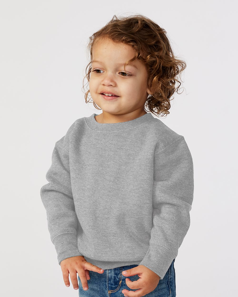 Rabbit Skins Toddler Fleece Crewneck Sweatshirt