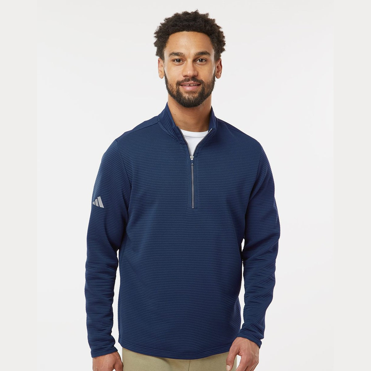 adidas Men's Spacer Quarter-Zip Pullover