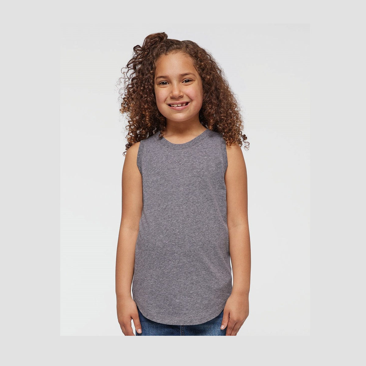LAT Girls' Relaxed Fine Jersey Tank