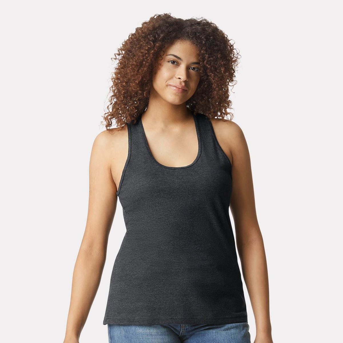 Gildan Women's Softstyle CVC Racerback Tank Top