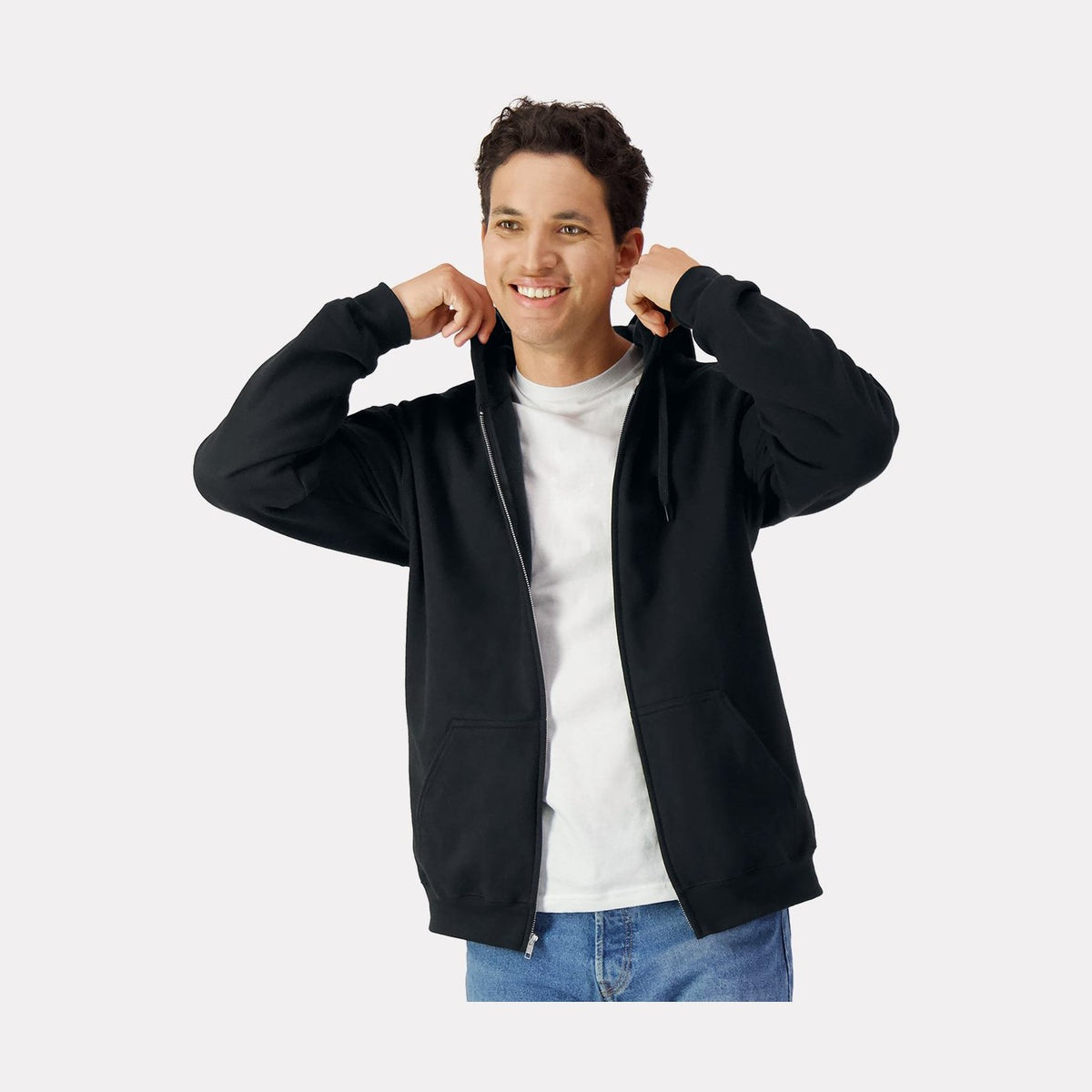 Gildan Men's Softstyle Full-Zip Hooded Sweatshirt