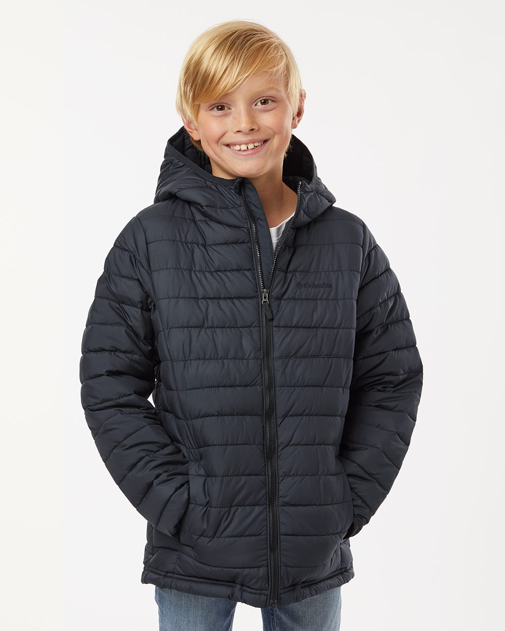 Columbia Youth Powder Lite II Hooded Jacket