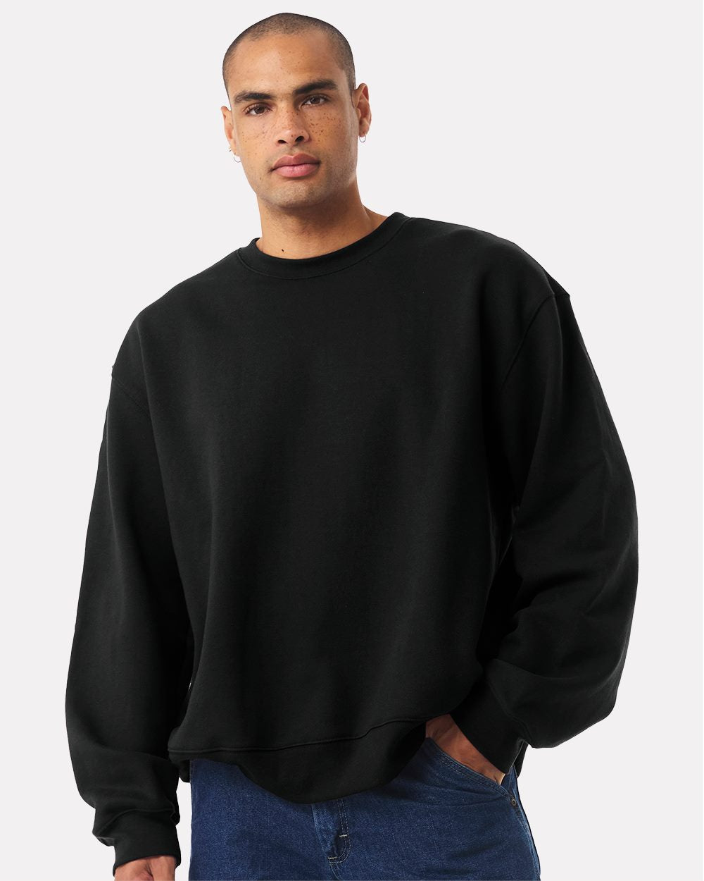 BELLA + CANVAS Men's 10 oz. Heavyweight Crewneck Sweatshirt