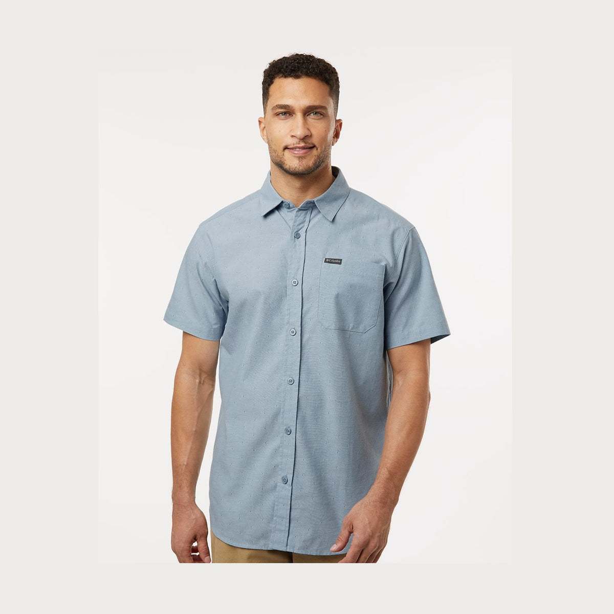 Columbia Men's Rapid Rivers Novelty Short Sleeve Shirt