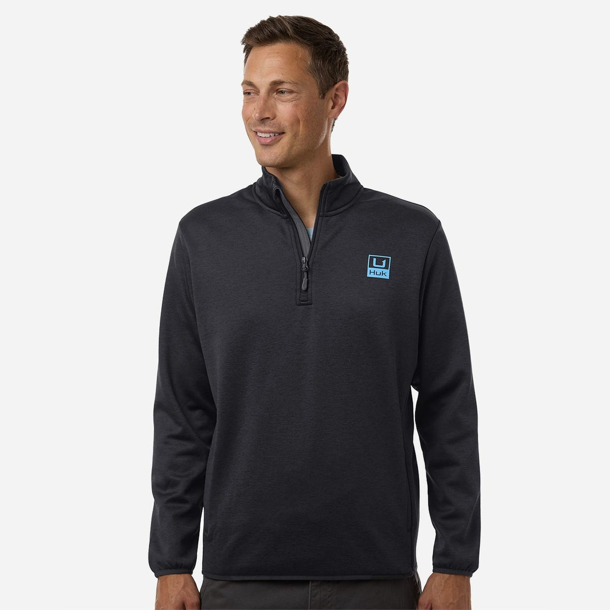 HUK Men's Coldfront+ Quarter-Zip Pullover
