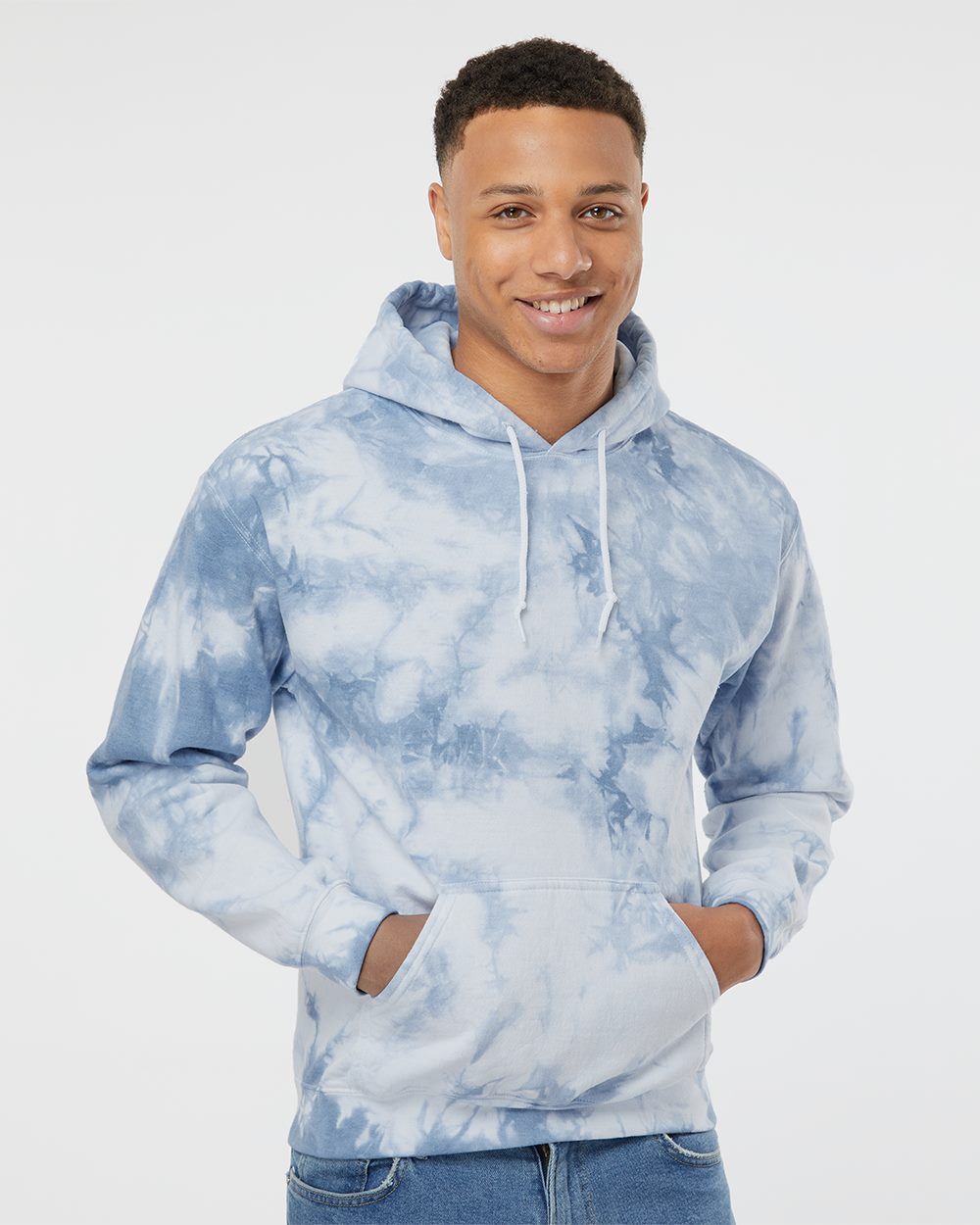 Colortone Men's Crystal Wash Hooded Sweatshirt