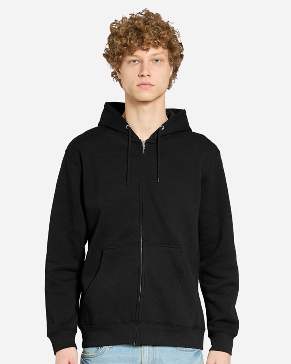Lane Seven Men's Premium Full-Zip Hooded Sweatshirt