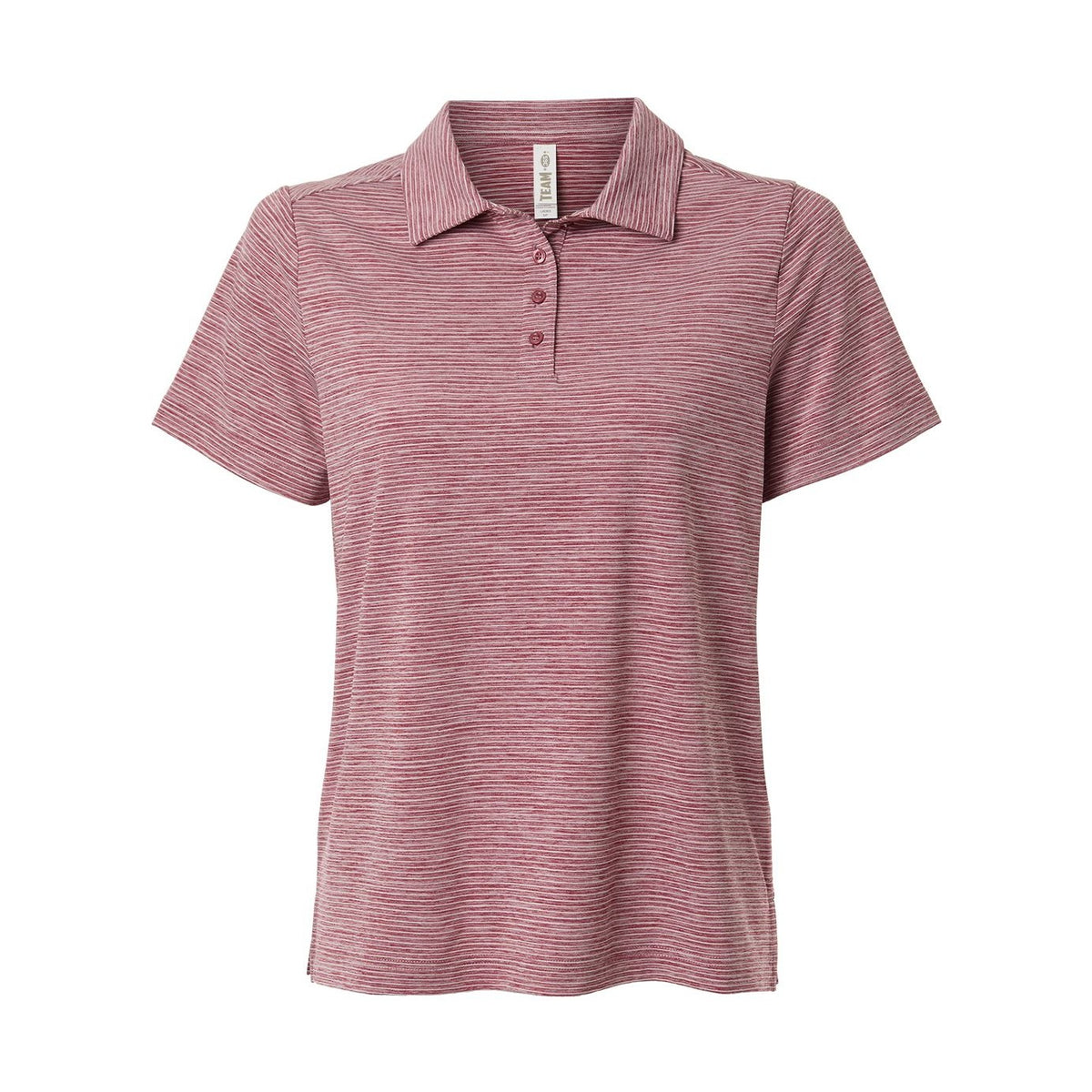Team 365 Women's Relay Heathered Stripe Polo