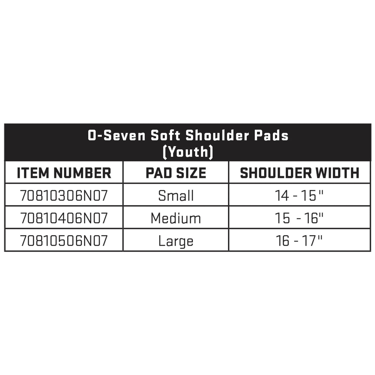 Schutt Youth O-Seven Soft Football Shoulder Pads-6