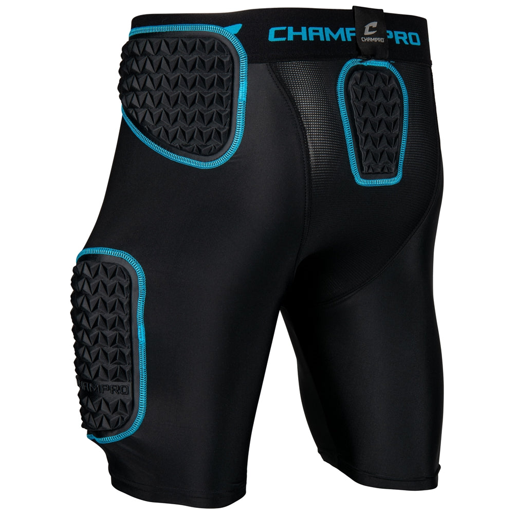 Champro Men's Bull Rush 5-Pad Football Girdle-2