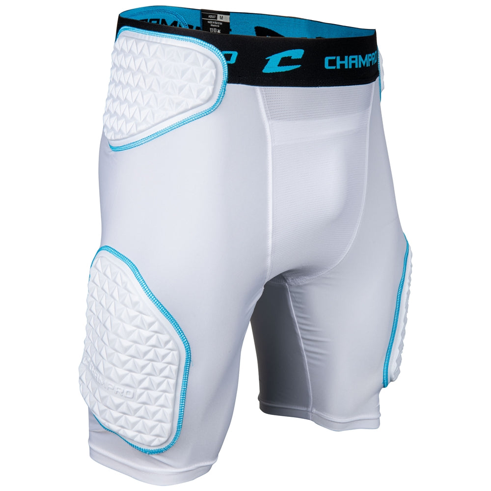 Champro Men's Bull Rush 5-Pad Girdle FPGU35A Football Girdles Adult