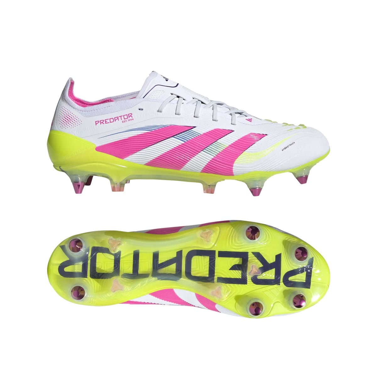 adidas Men's Predator Elite Soft Ground Soccer Cleats Soccer Footwear Adult