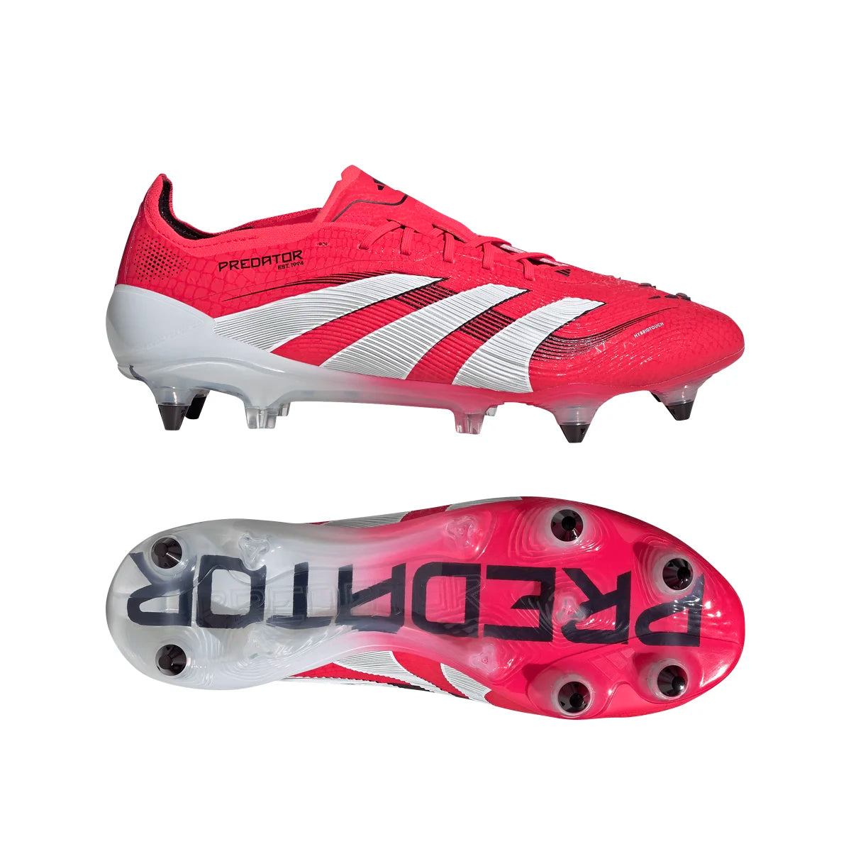 adidas Men's Predator Elite Soft Ground Soccer Cleats Soccer Footwear Adult