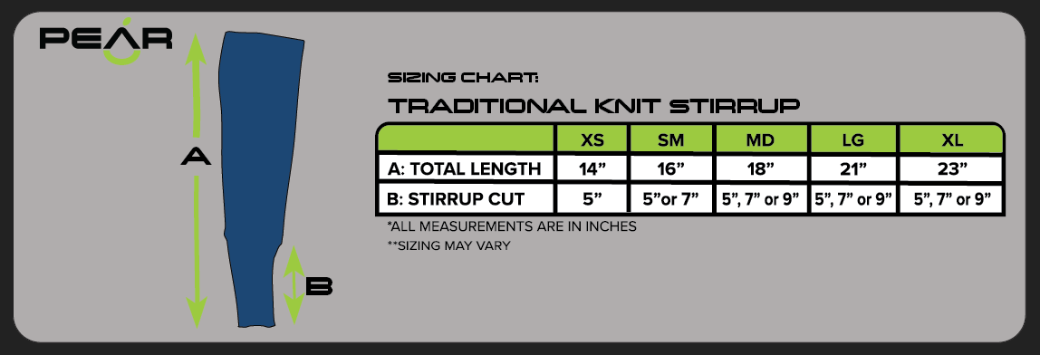 Pear Sox 7" Stirrup Socks-2
