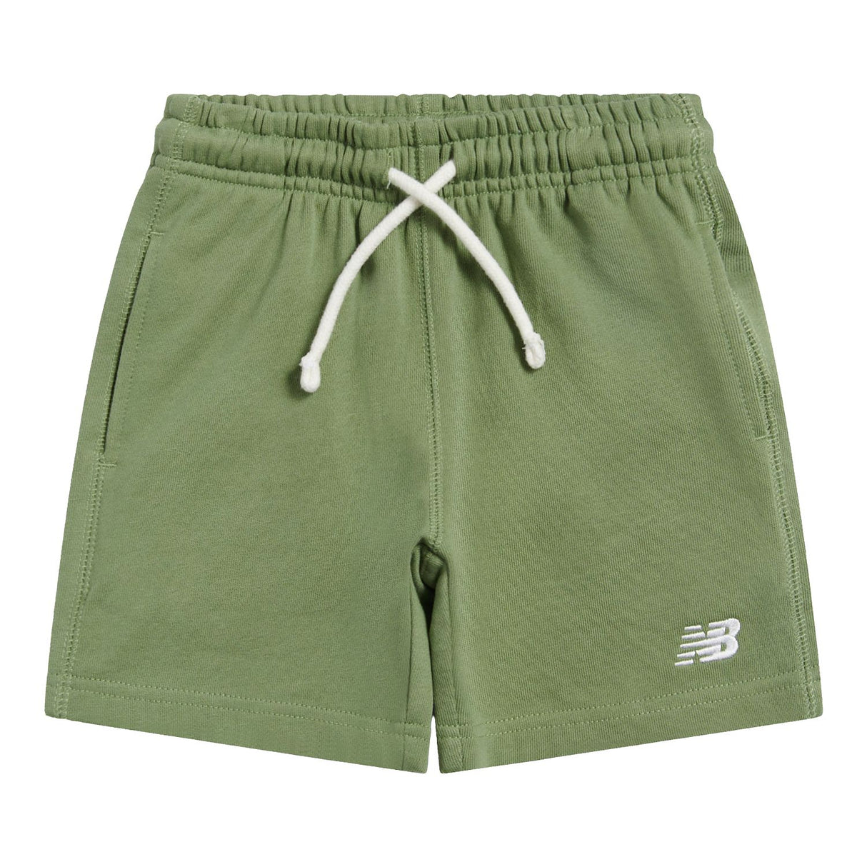 New Balance Boys' French Terry Small Logo Shorts-1