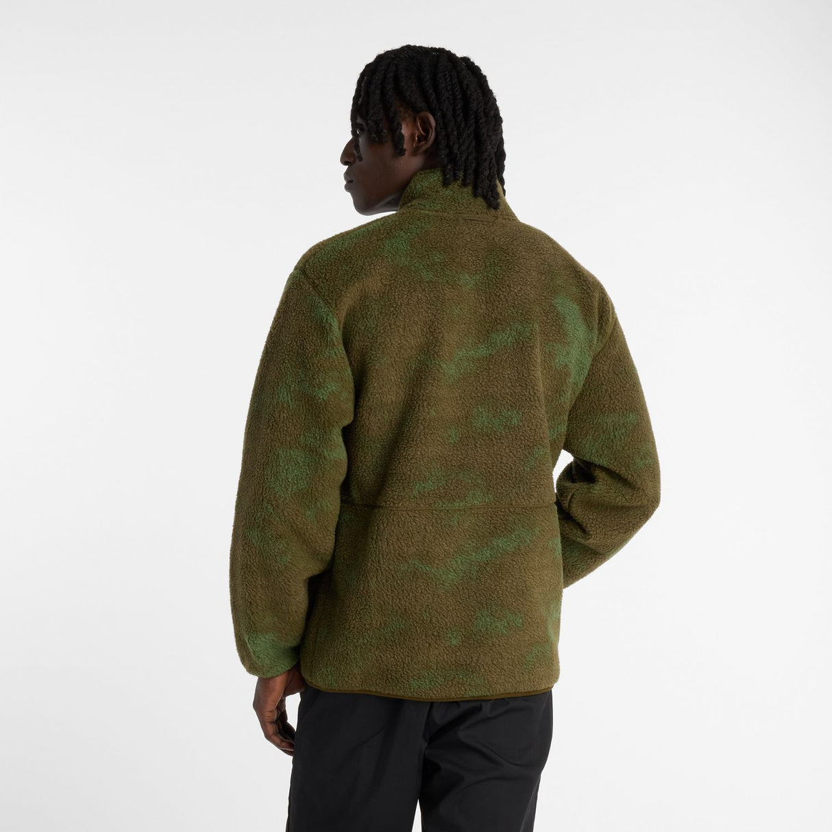 New Balance Men's High Pile Printed Jacket-4